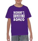 Mommy's Little Romeo Valentines Kids Classic Tee