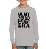 In My Third Birthday Era Birthday Shirt Kids Tee, Hoodie, Sweatshirt