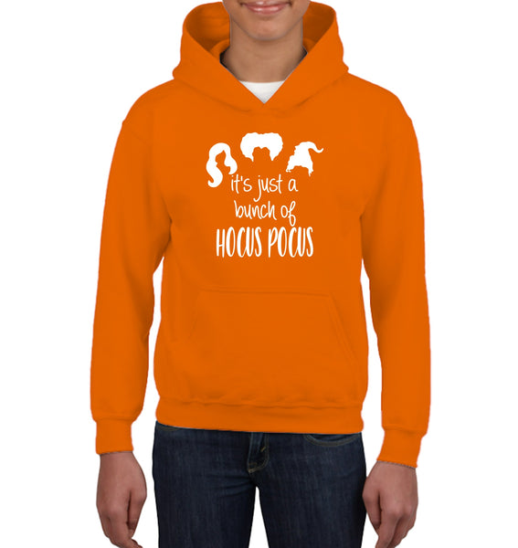 Hocus Pocus It's Just A Bunch Of Hocus Pocus Kids Heavyweight Pullover Hoodie
