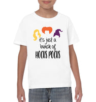 Hocus Pocus It's Just A Bunch Of Hocus Pocus Unisex Shirt, Long Sleeve, Hoodie, Sweatshirt