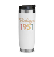 1951 Retro Vintage Birth Year Blast Coffee Mug, Tumbler, Wine Glass