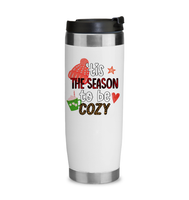 Tis the Season To Be Cozy Christmas Coffee Mug For Women