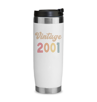 2001 Retro Vintage Birth Year Blast Coffee Mug, Tumbler, Wine Glass