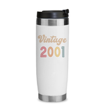 2001 Retro Vintage Birth Year Blast Coffee Mug, Tumbler, Wine Glass