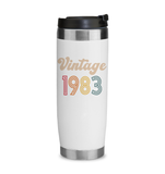 1983 Retro Vintage Birth Year Blast Coffee Mug, Tumbler, Wine Glass
