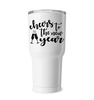 Cheers To The New Years Tumbler Drinking Cup