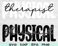 physical therapist svg