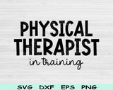 physical therapist svg