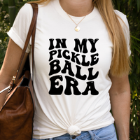 In My Pickleball Era Svg Files For Cricut, Pickleball Svg, Pickle Ball Svg Dxf Png Eps Cut Files Silhouette
