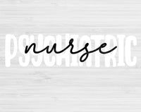 psychiatric nurse cut file