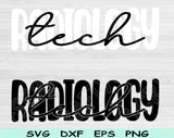 radiology tech svg