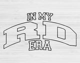 In My RD Era Svg Files For Cricut, RD Svg, Registered Dietitian Svg Dxf Png Eps Cut Files Silhouette