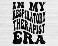 In My Respiratory Therapist Era Svg Files For Cricut, Respiratory Therapist Svg, RT Svg Dxf Png Eps Cut Files Silhouette
