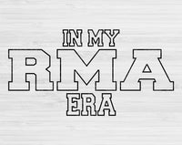 In My RMA Era Svg Files For Cricut, RMA Svg, Registered Medical Assistant Svg Dxf Png Eps Cut Files Silhouette