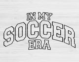 In My Soccer Mom Era Svg Files For Cricut, Soccer Mom Svg, Soccer Svg Dxf Png Eps Cut Files Silhouette