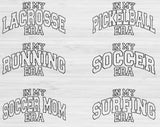 Football Svg Files For Cricut, Baseball Svg, In My Era Svg Dxf Png Eps Cut Files Silhouette