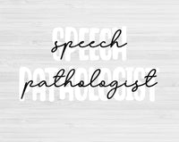 speech pathologist cut file