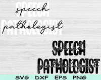 speech pathologist svg