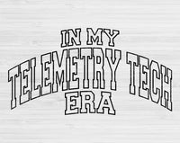In My Telemetry Tech Era Svg Files For Cricut, Telemetry Tech Svg, Monitor Tech Svg Dxf Png Eps Cut Files Silhouette