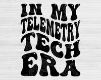 In My Telemetry Tech Era Svg Files For Cricut, Telemetry Tech Svg, Monitor Tech Svg Dxf Png Eps Cut Files Silhouette