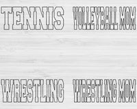 Football Svg Files For Cricut, Baseball Svg, Sports Svg Dxf Png Eps Cut Files Silhouette