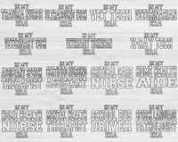 Cosmetologist Svg Files For Cricut, Nurse Svg, In My Era Svg Dxf Png Eps Cut Files Silhouette