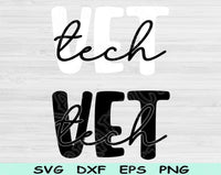 vet tech svg