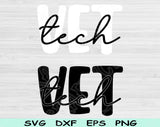 vet tech svg