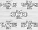 Hobby Svg Files For Cricut, In My Era Svg, Camping Svg Dxf Png Eps Cut Files Silhouette