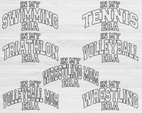 Football Svg Files For Cricut, Baseball Svg, In My Era Svg Dxf Png Eps Cut Files Silhouette