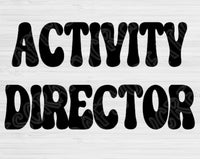 activity director svg file