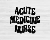 acute medicine nurse