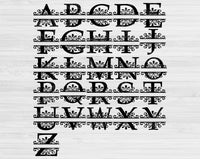 alphabet svg