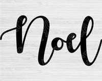 Noel Svg Files For Cricut And Silhouette, Winter Svg Cut File