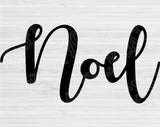 Noel Svg Files For Cricut And Silhouette, Winter Svg Cut File