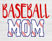 baseball mama svg