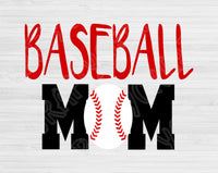 baseball mom cut file