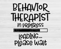 behavior therapist svg