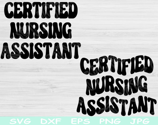 certified nursing assistant svg
