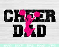 cheer dad svg