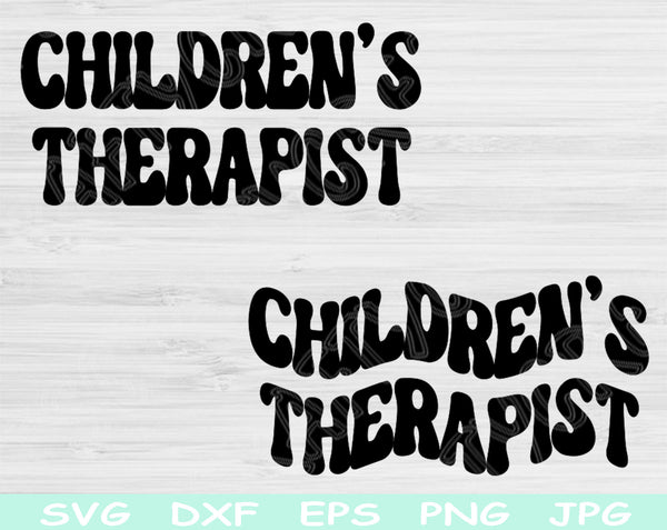 childrens therapist svg