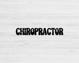 chiropractor svgfile