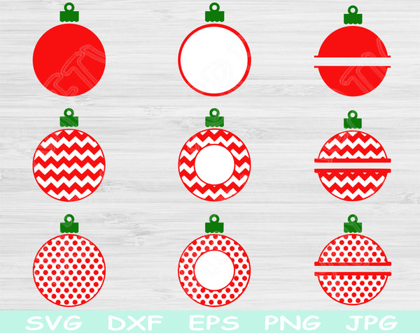 christmas ornament svg