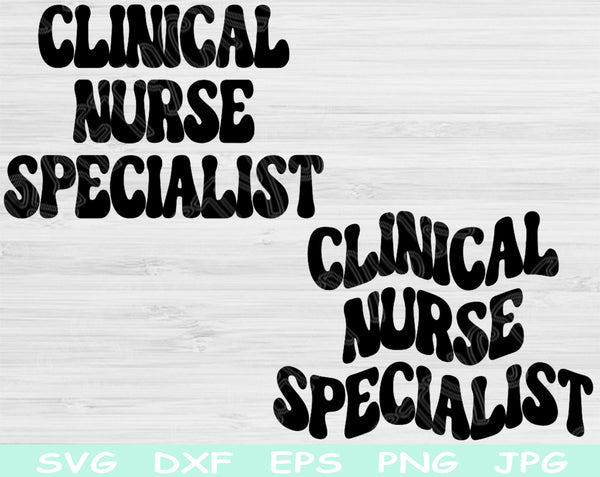 clinical nurse specialist svg