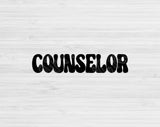 counselor svg