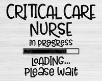 critical care nurse svg file