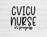 cvicu nurse svg file