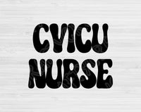 cvicu nurse svg file