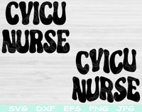 cvicu nurse svg