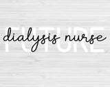 future dialysis nurse svg
